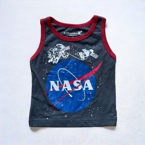 Buzz Aldrin 18M NASA sleeveless tee